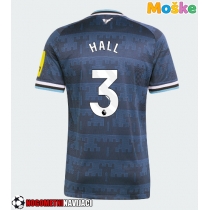 Moške Nogometnih dresov Newcastle United Lewis Hall #3 Gostujoči 2026-27 Kratki rokavi